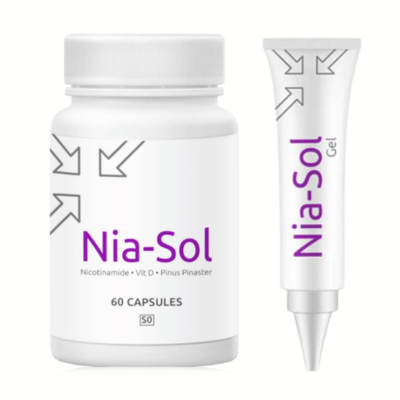 Lamelle Nia-Sol Caps (60) & Gel ( 9ml)