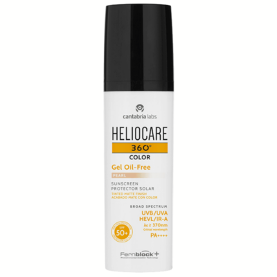Heliocare 360° Color Gel Oil Free SPF50+ Pearl 50ml